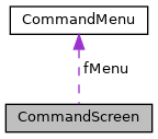 ReelTwo: CommandScreen Class Reference